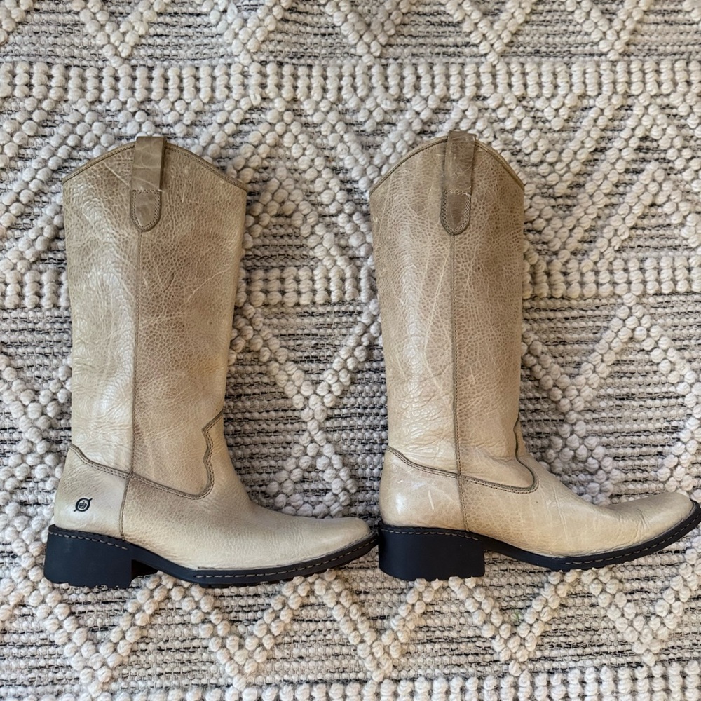 Born Women's Tan Leather Boots